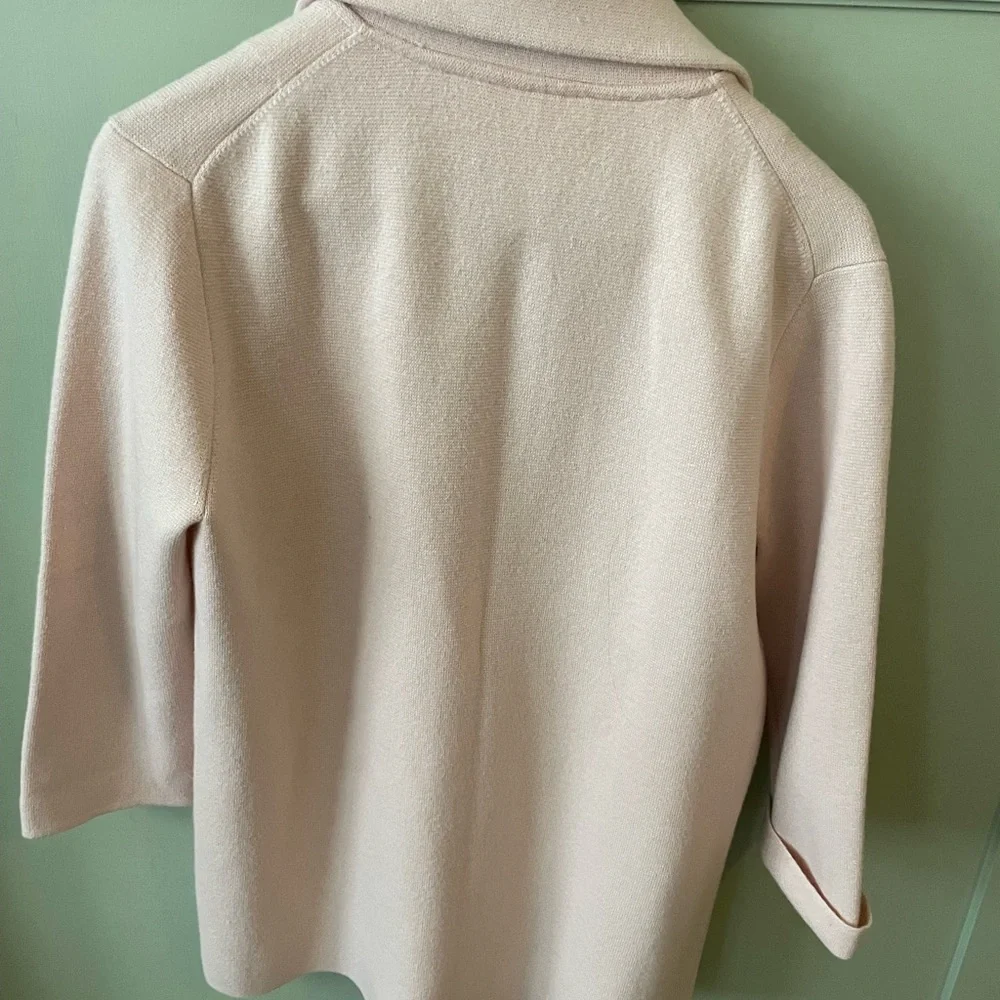 J. Crew Pink Sweater Blazer - Picture 4 of 6